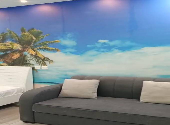 استديو مع مطبخ